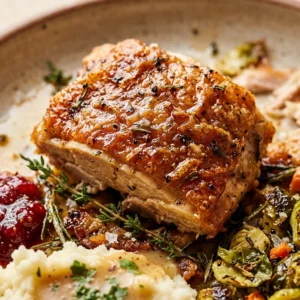 Air Fryer Turkey Dinner Crispy Easy Fast Healthy