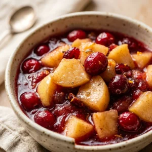 Apple Chunks Cranberry Sauce