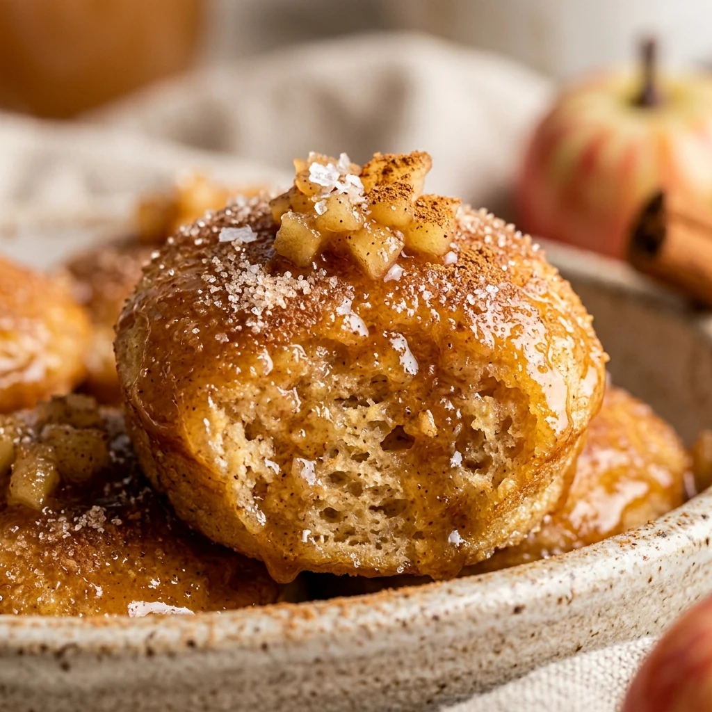 Apple Cider Pancake Bites Mini Fall 15 Minute Viral