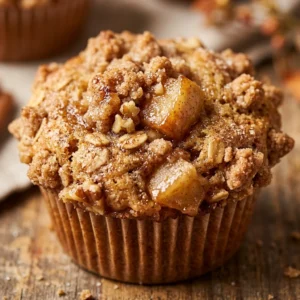 Apple Cinnamon Muffins With Streusel Topping Fall