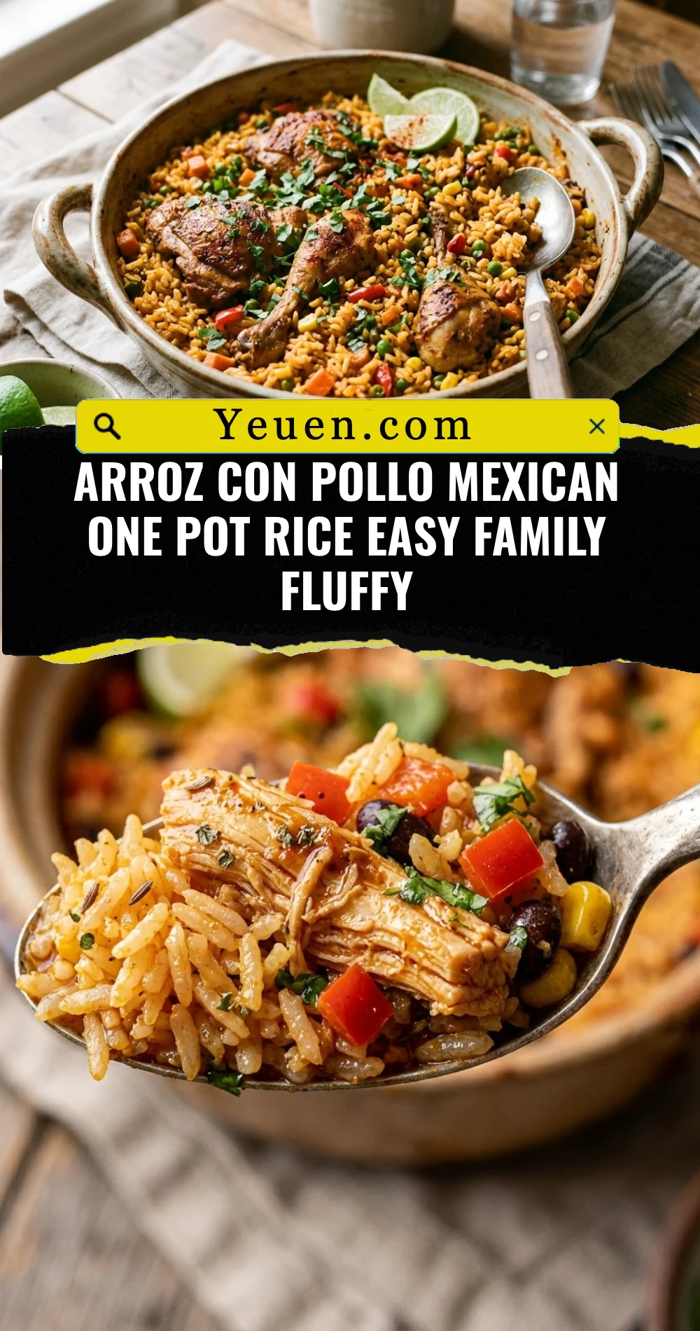 Arroz Con Pollo Mexican One Pot Rice Easy Family Fluffy
