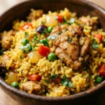 Arroz Con Pollo One Pot Chicken Rice Easy Family Fluffy Budget
