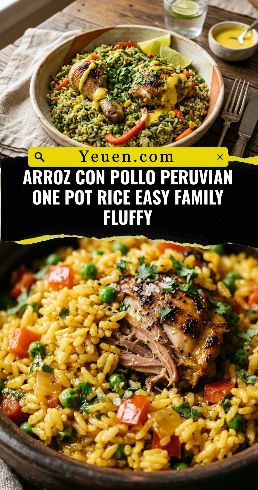 Arroz Con Pollo Peruvian One Pot Rice Easy Family Fluffy