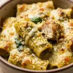 Baked Pesto Chicken Pasta (6 Ingredients)