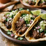 Beef Barbacoa Tacos Feeds A Crowd