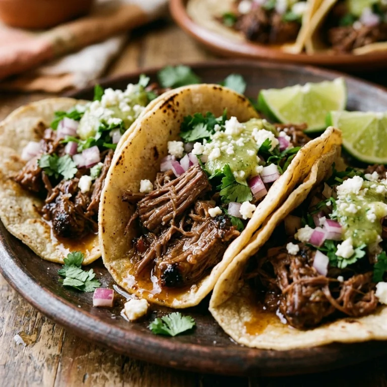 Beef Barbacoa Tacos Feeds A Crowd