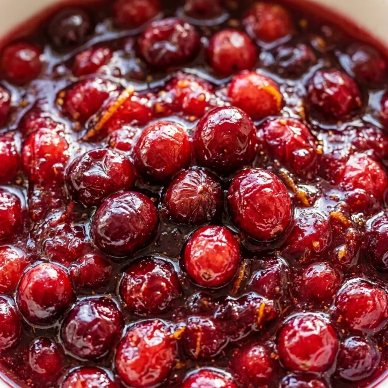 Best Ever Glossy Cranberry Sauce No Pectin