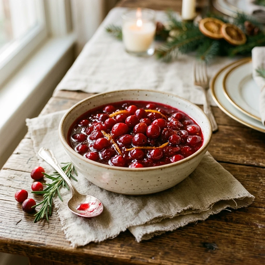 Best Ever Glossy Cranberry Sauce No Pectin