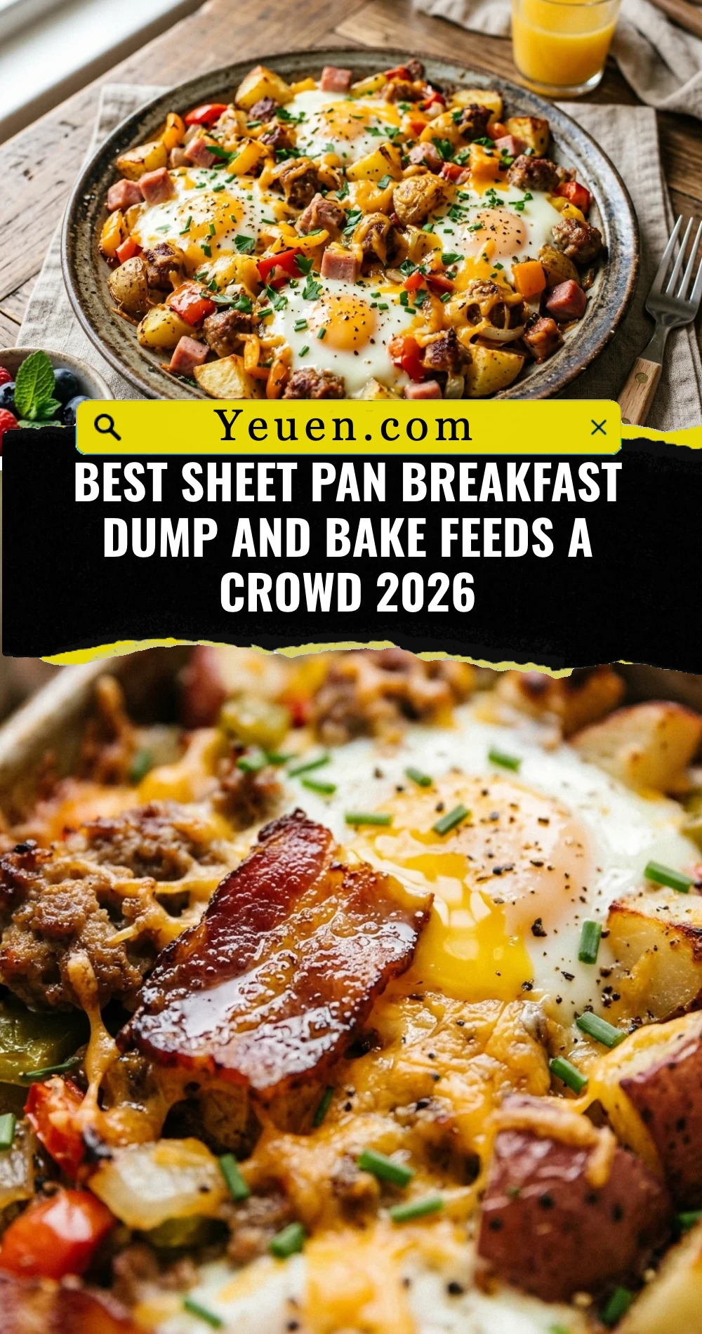 Best Sheet Pan Breakfast Dump And Bake Feeds A Crowd 2026