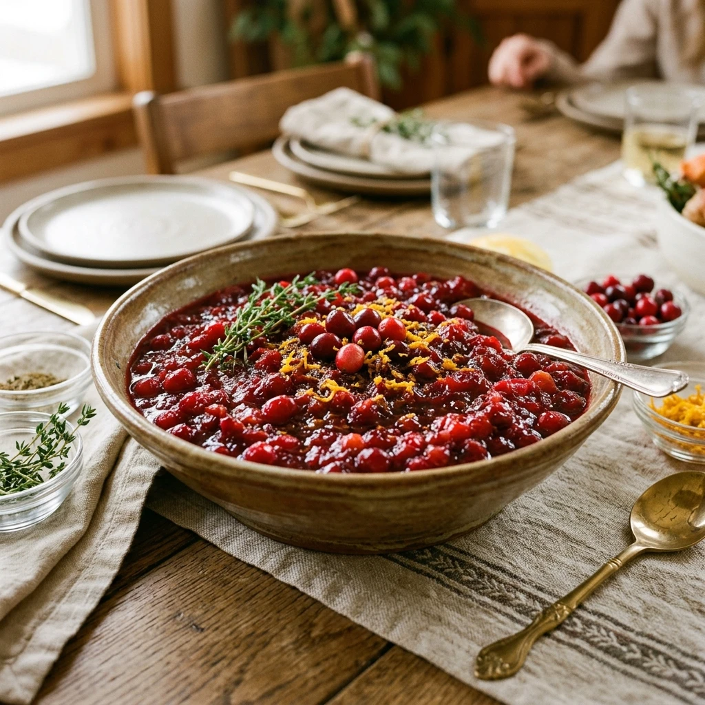 Big Batch Cranberry Sauce For 20 People