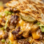 Big Mac Smashed Burger Quesadillas Cheesy 15 Min