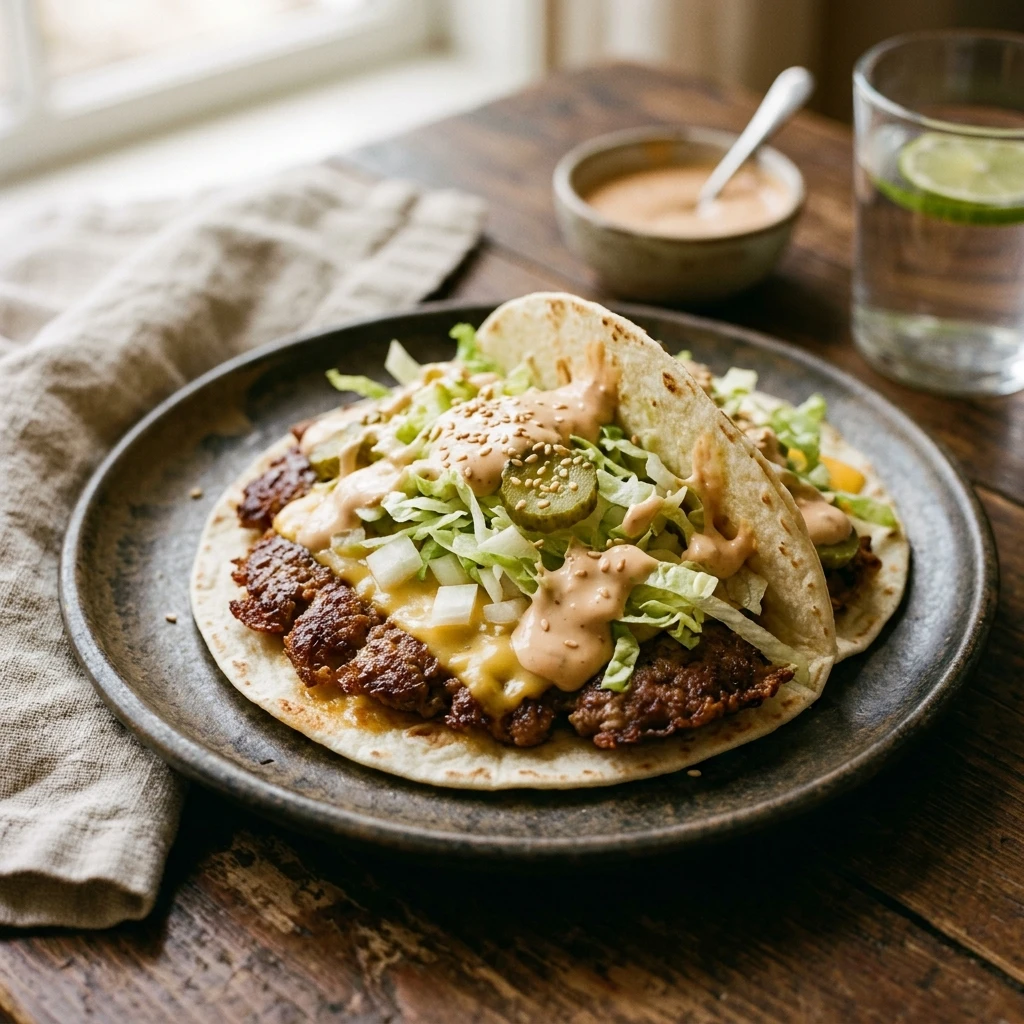 Big Mac Smashed Tacos Better Than McDonalds 15 Min