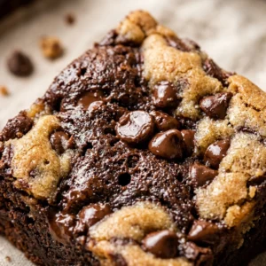 Brookie Cookies Brownie Batter Desserts Easy Fudgy Chewy Chocolate