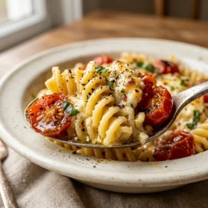Budget Baked Feta Pasta With Cherry Tomatoes Under $10