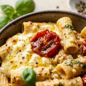 Budget Baked Feta Pasta With Cherry Tomatoes Under $10