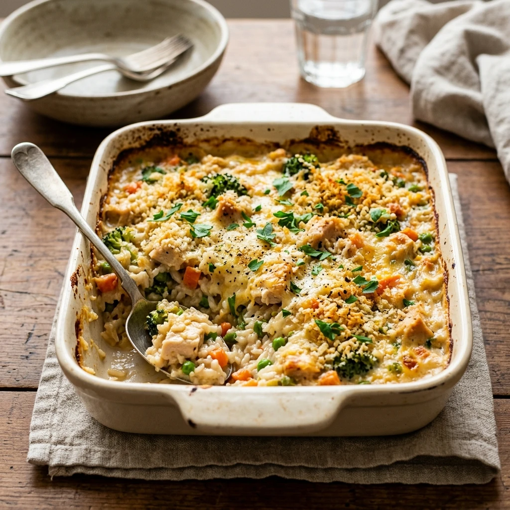 Budget Chicken And Rice Casserole Under $10 Family Meal
