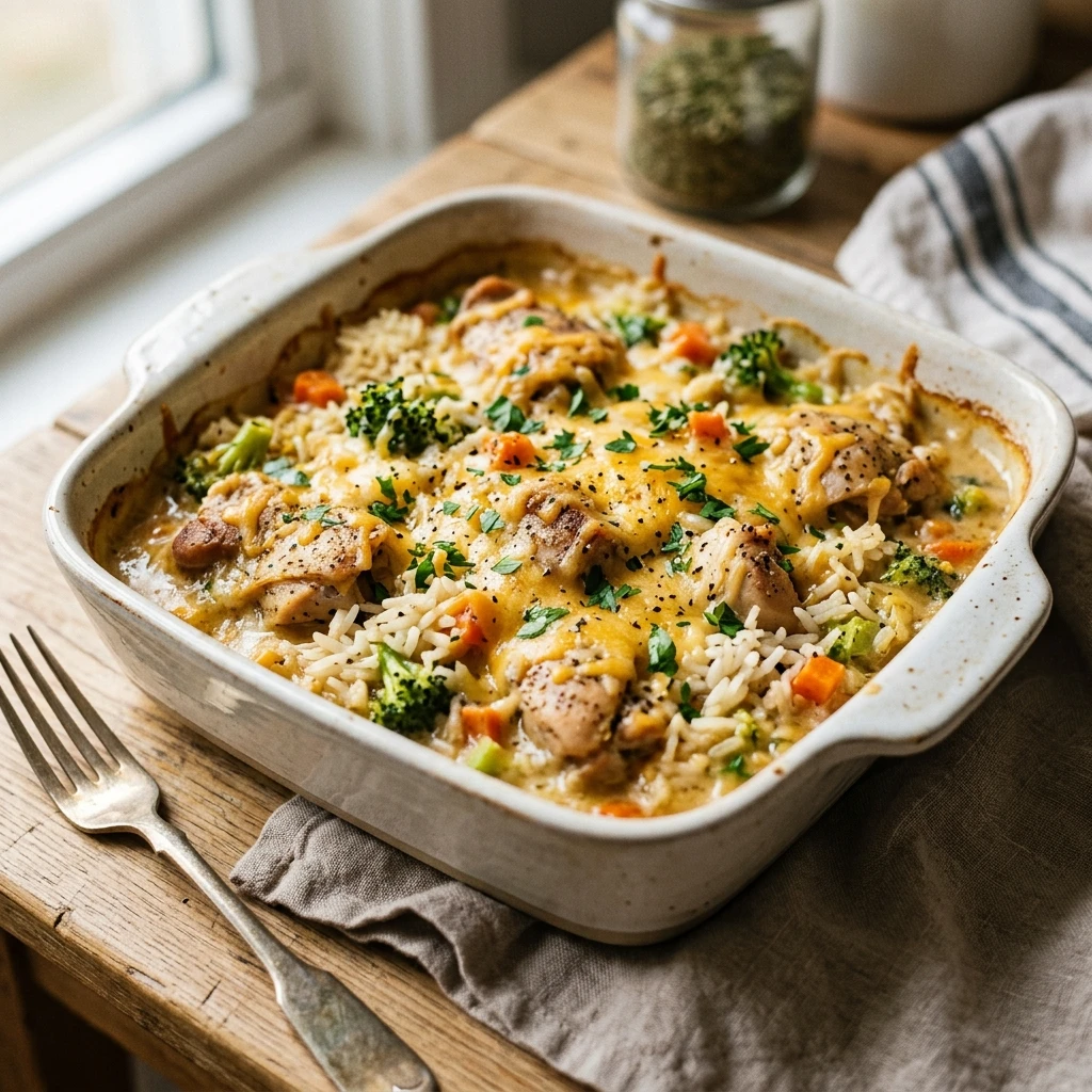 Budget Chicken And Rice Casserole Under $10 Family Meal