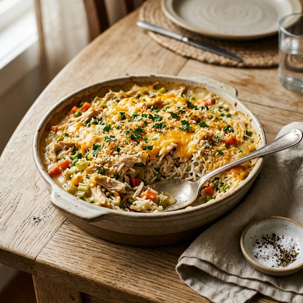 Budget Chicken And Rice Casserole Under $10 Family Meal