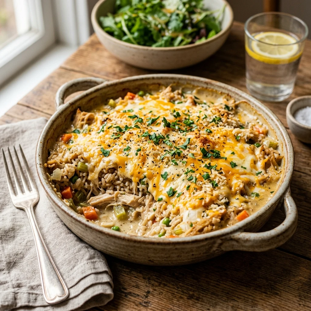Budget Chicken And Rice Casserole Under $3