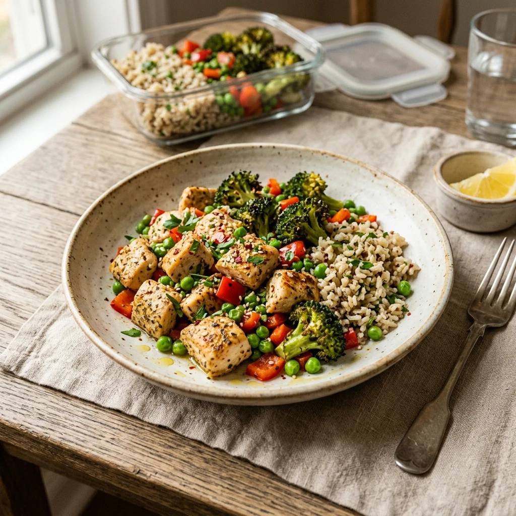 Budget Chicken And Rice Meal Prep With Broccoli Under $20