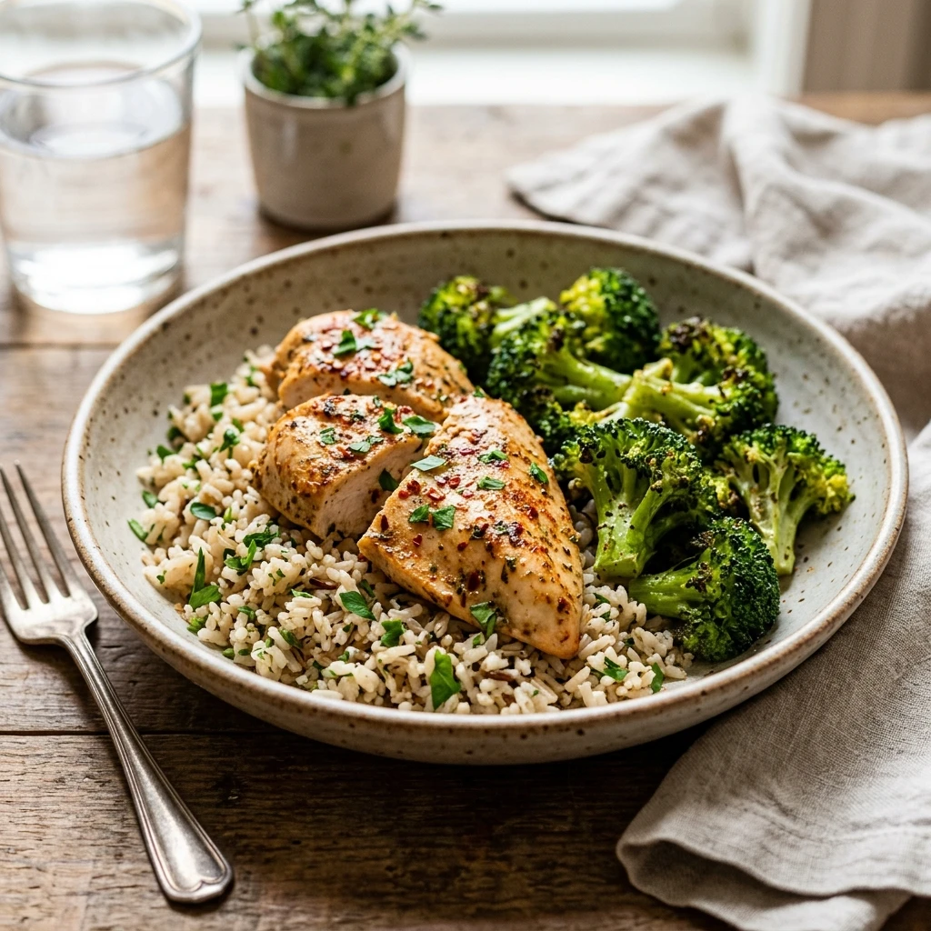 Budget Chicken And Rice Meal Prep With Broccoli Under $20