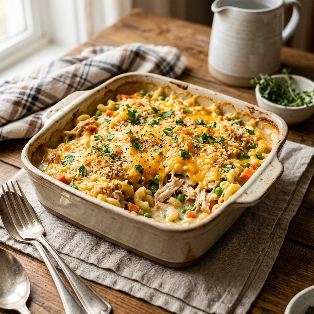Budget Chicken Casserole Under $3 Per Serving