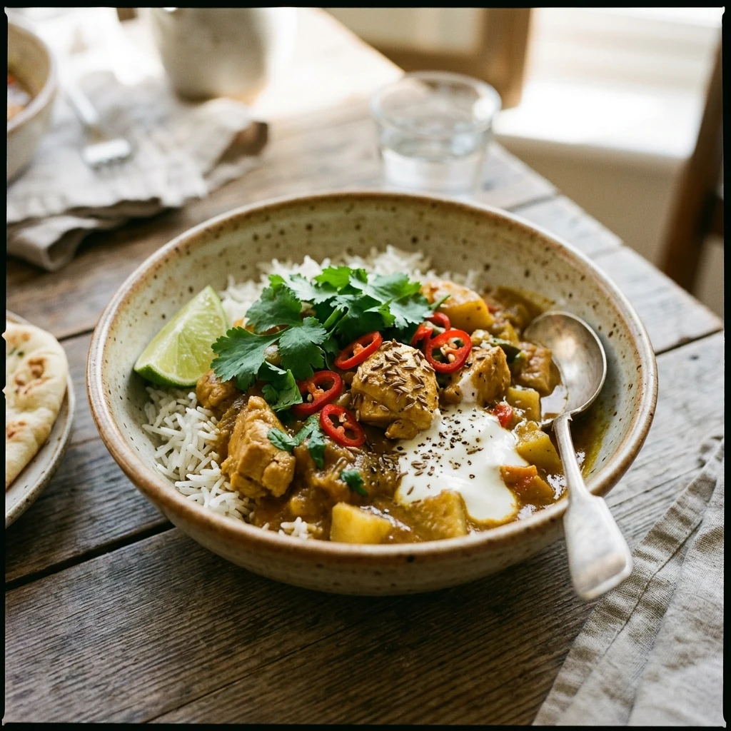 Budget Chicken Curry Under $3 Per Serving