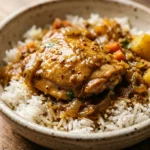 Budget Chicken Curry With Rice Under $3 Per Serving Easy
