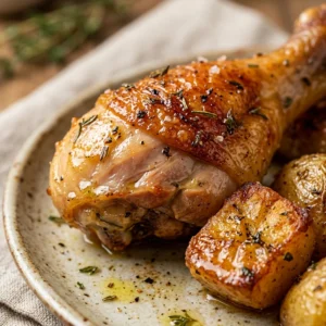Budget Chicken Drumsticks With Roasted Potatoes Under $10