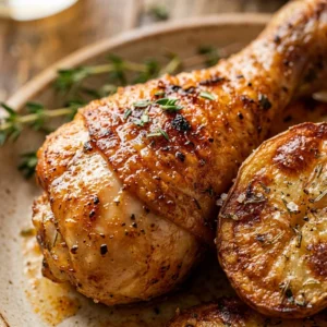 Budget Chicken Drumsticks With Roasted Potatoes Under $10