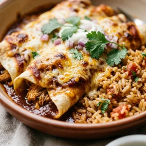 Budget Chicken Enchiladas With Rice Under $10 Family