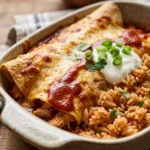 Budget Chicken Enchiladas With Rice Under $10 Family