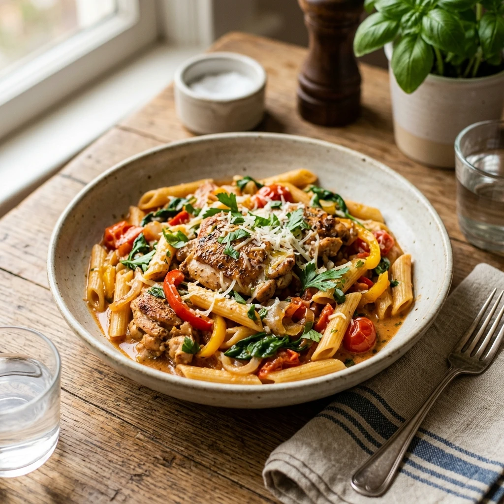 Budget Chicken Pasta Under $3 Easy