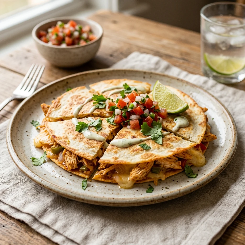 Budget Chicken Quesadilla With Cheese Under $3 Per Serving