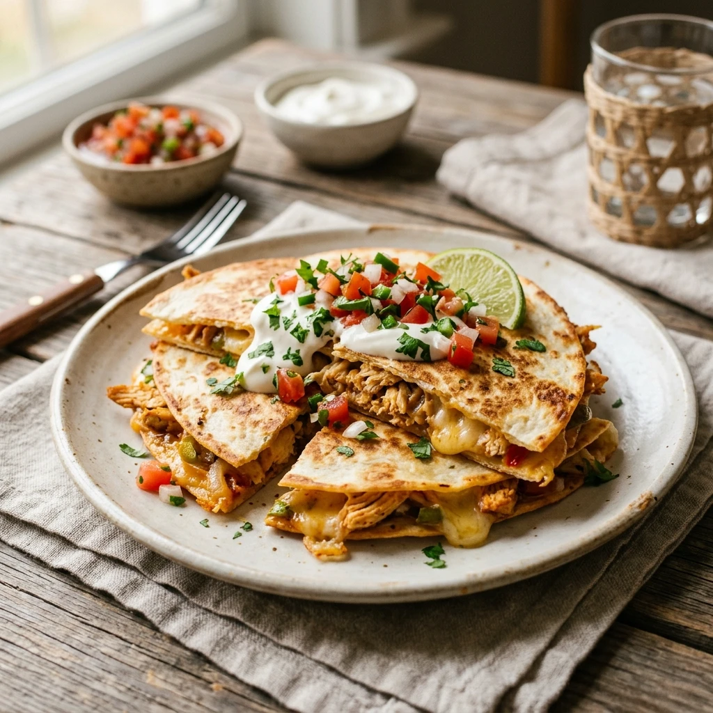 Budget Chicken Quesadilla With Cheese Under $3 Per Serving
