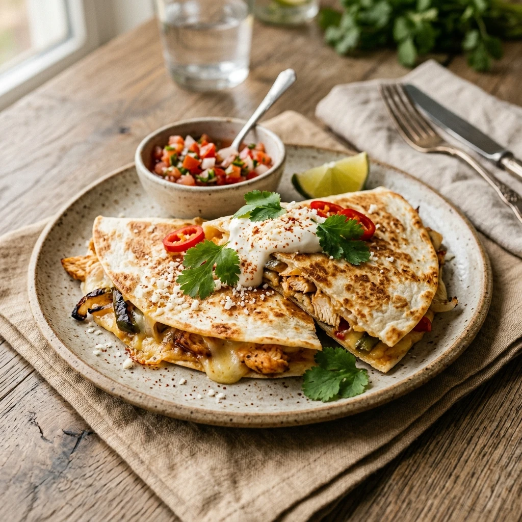 Budget Chicken Quesadilla With Cheese Under $3 Per Serving