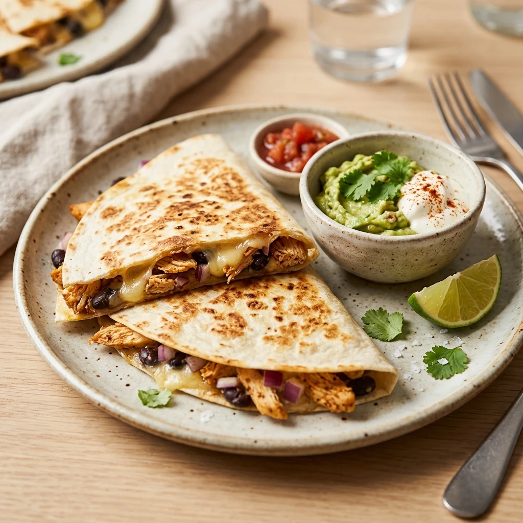 Budget Chicken Quesadilla With Cheese Under $3 Per Serving