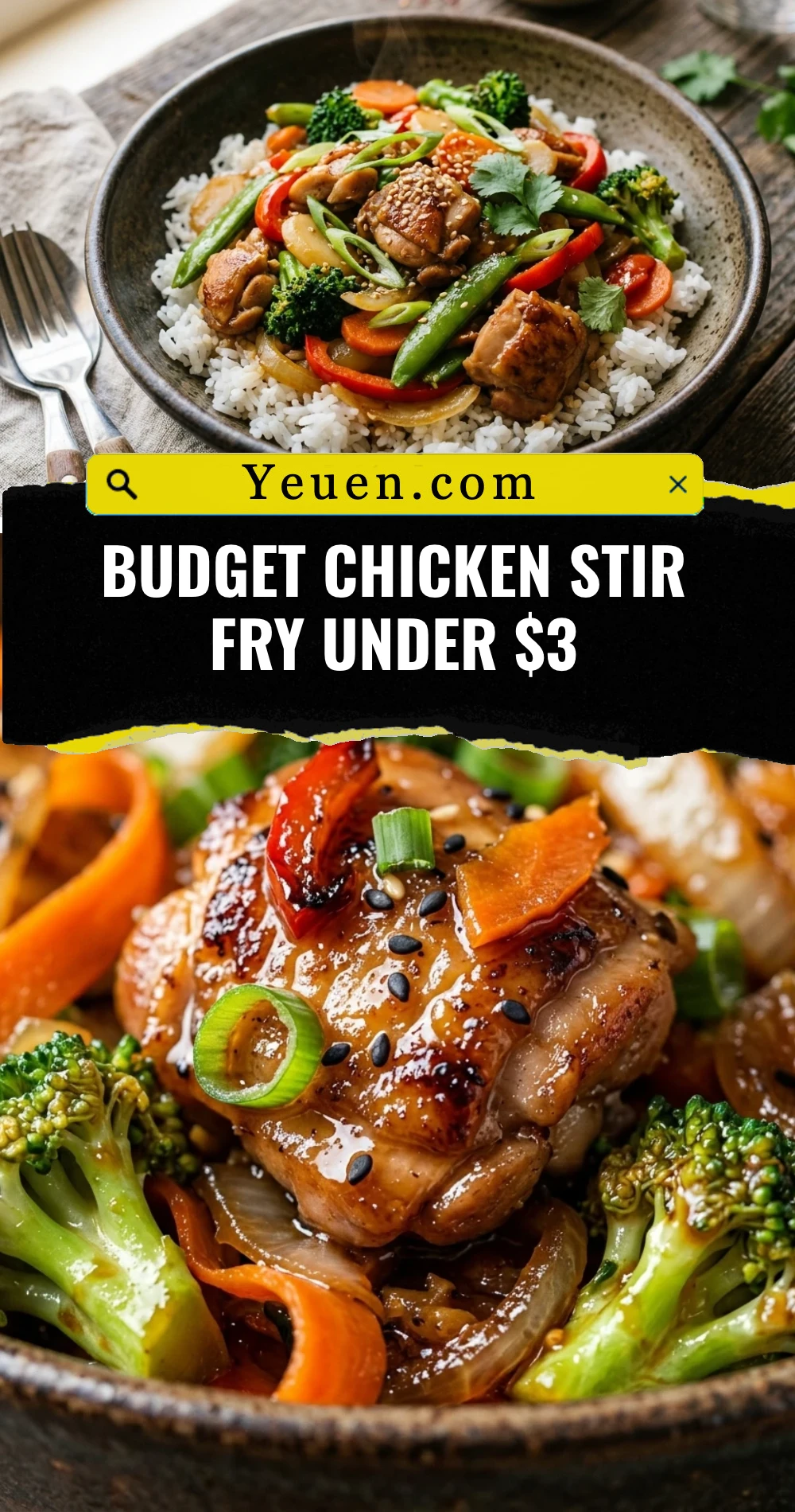 Budget Chicken Stir Fry Under $3