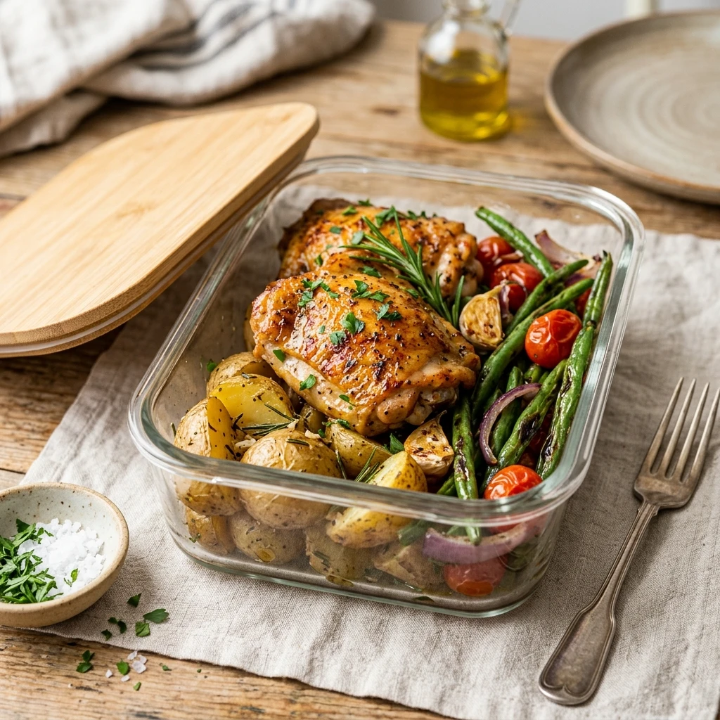 Budget Chicken Thigh Meal Prep Under $3 Per Serving No Fail