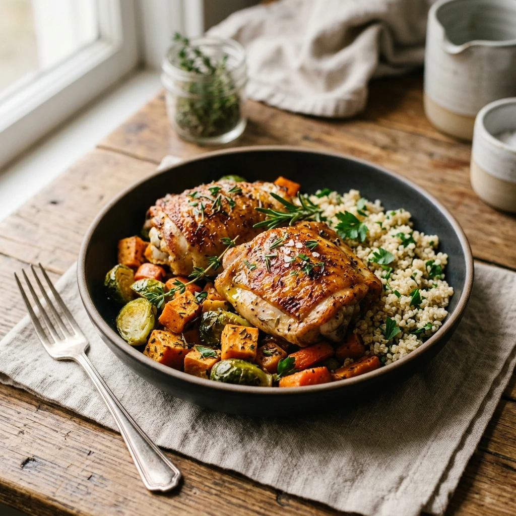 Budget Chicken Thigh Meal Prep Under $3 Per Serving No Fail