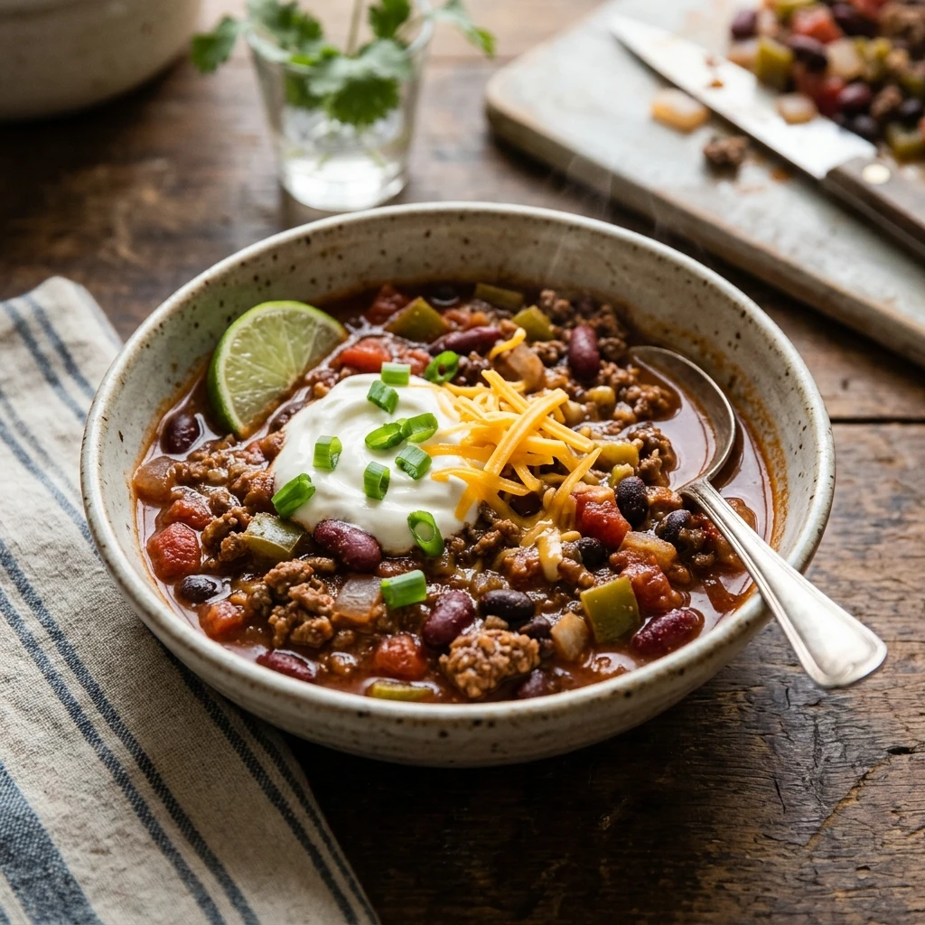 Budget Chili With Ground Beef And Beans Under $10 Freezer