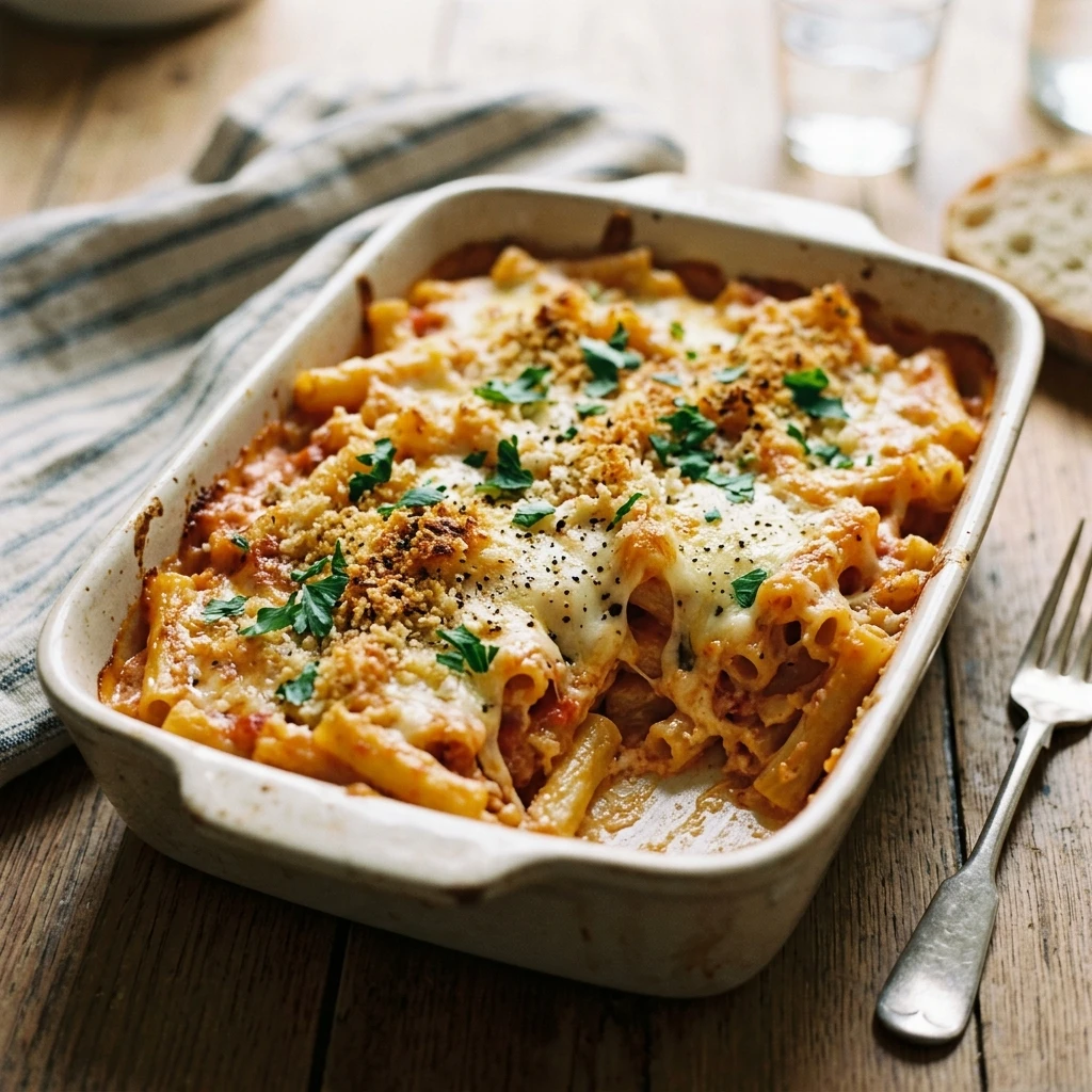 Budget Cream Cheese Pasta Bake Under $2 Per Serving