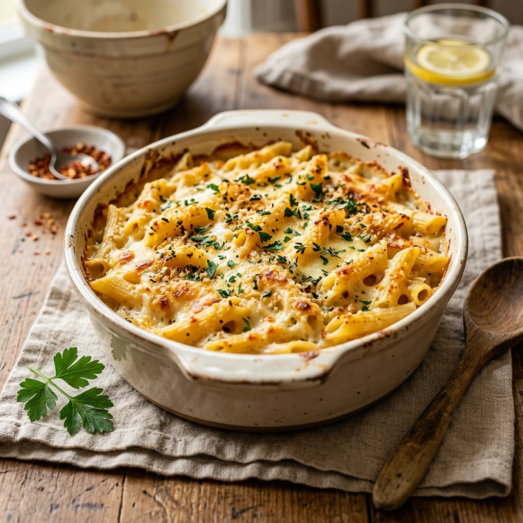 Budget Cream Cheese Pasta Bake Under $2 Per Serving