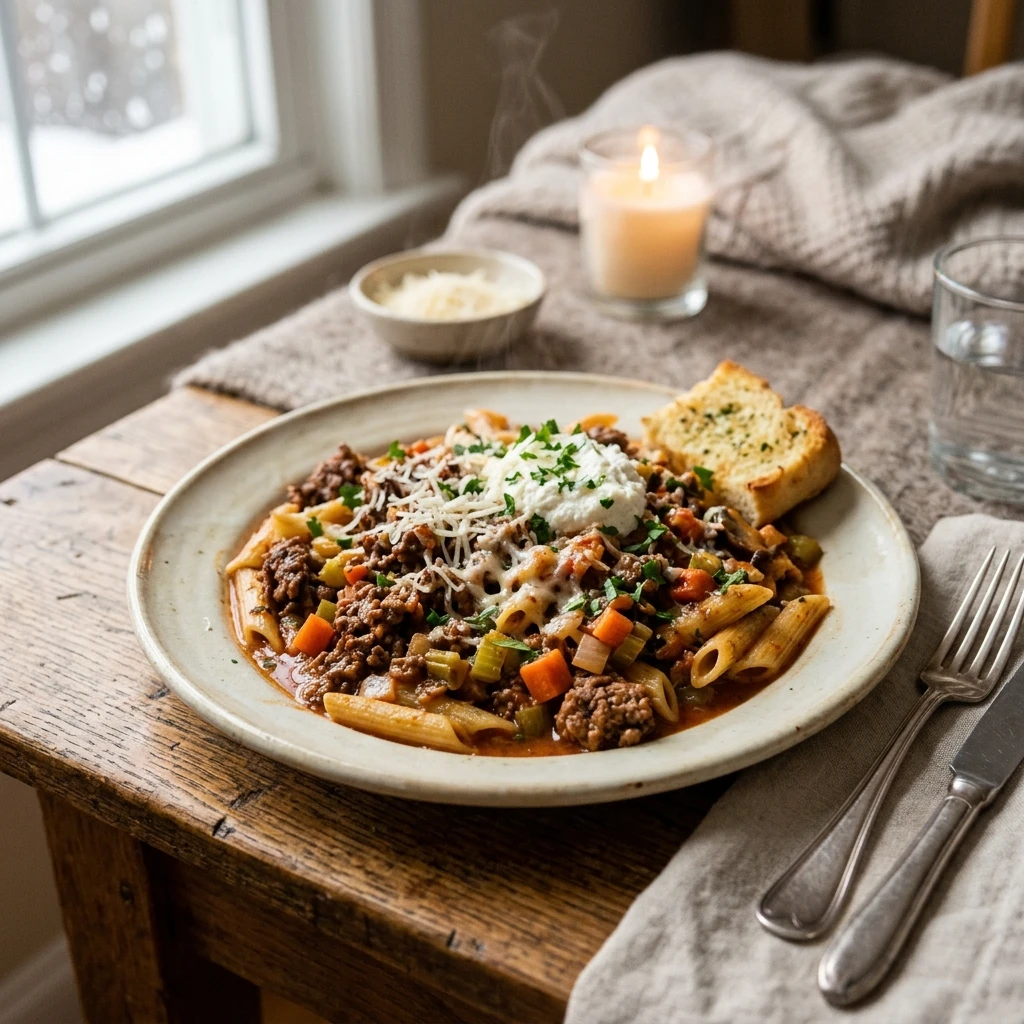 Budget Ground Beef Dinner Under $10 Easy Cozy Winter