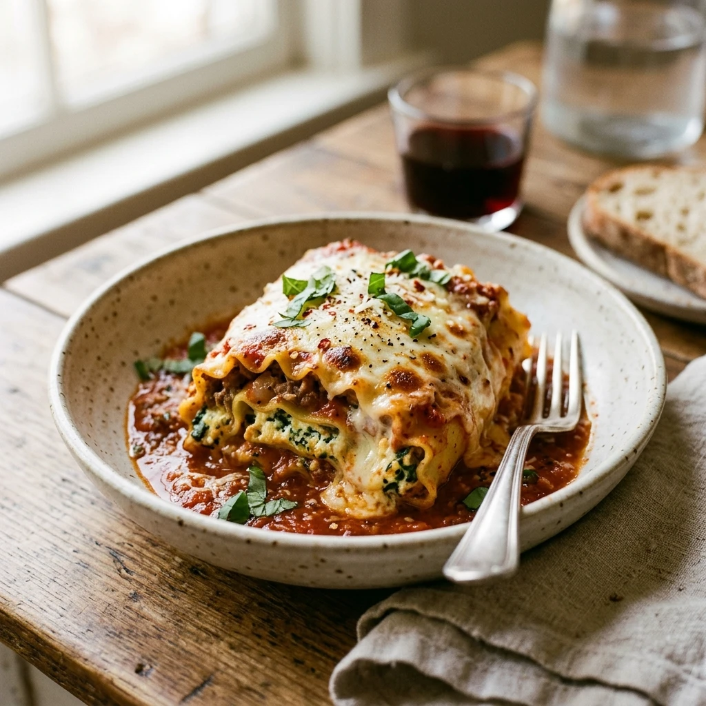 Budget Lasagna Roll Ups With Cottage Cheese Under $2