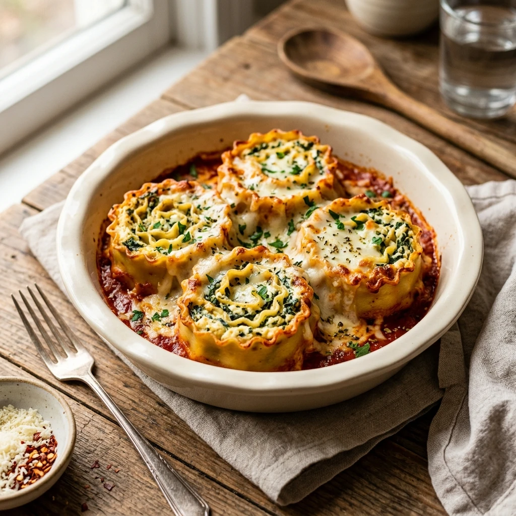 Budget Lasagna Roll Ups With Cottage Cheese Under $2