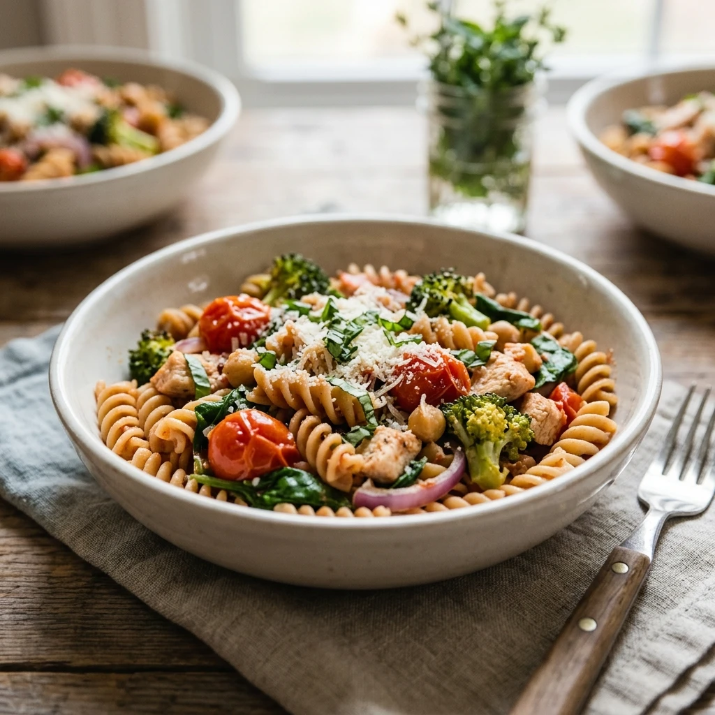 Budget Meal Prep Pasta Bowls Under $2 Per Serving