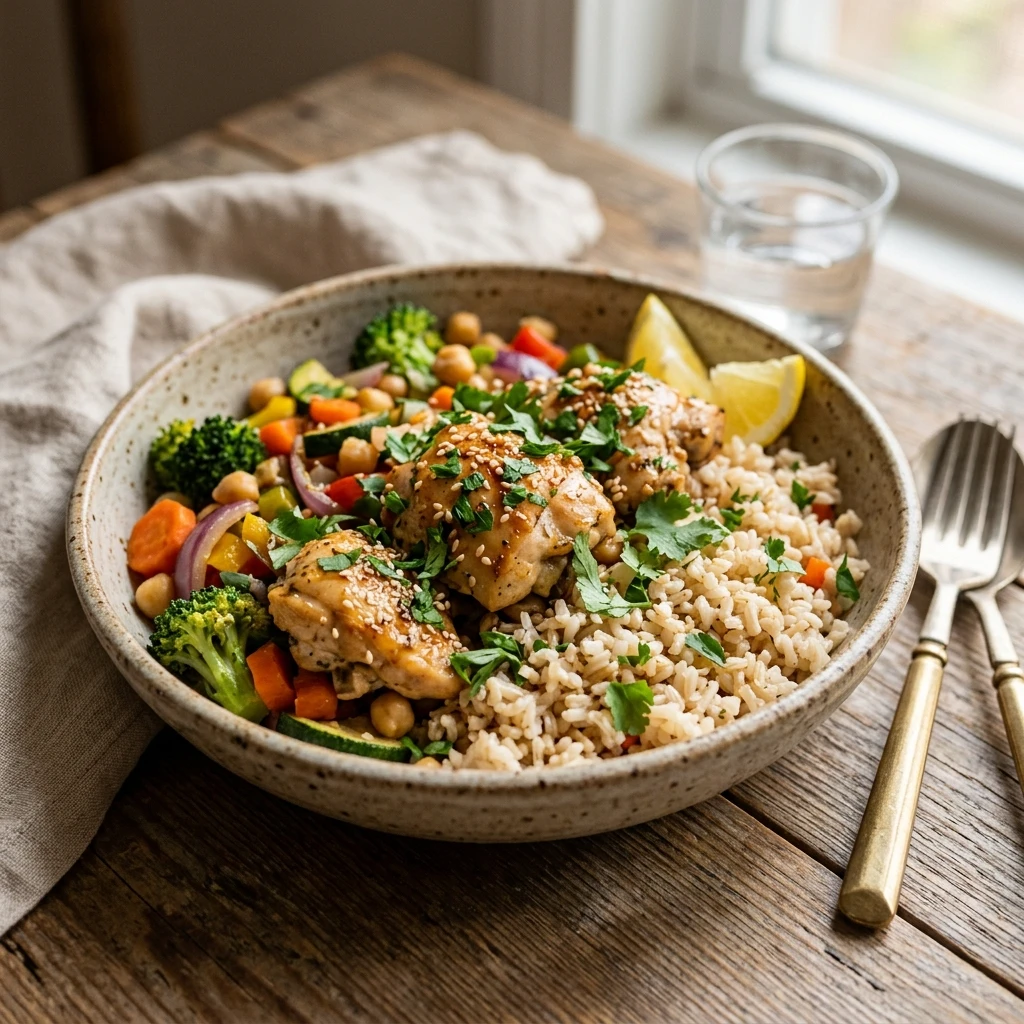 Budget Meal Prep With Chicken And Rice Under $20