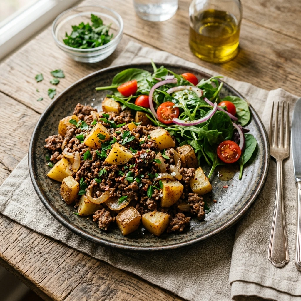 Budget Meal Prep With Ground Beef And Potatoes Under $20