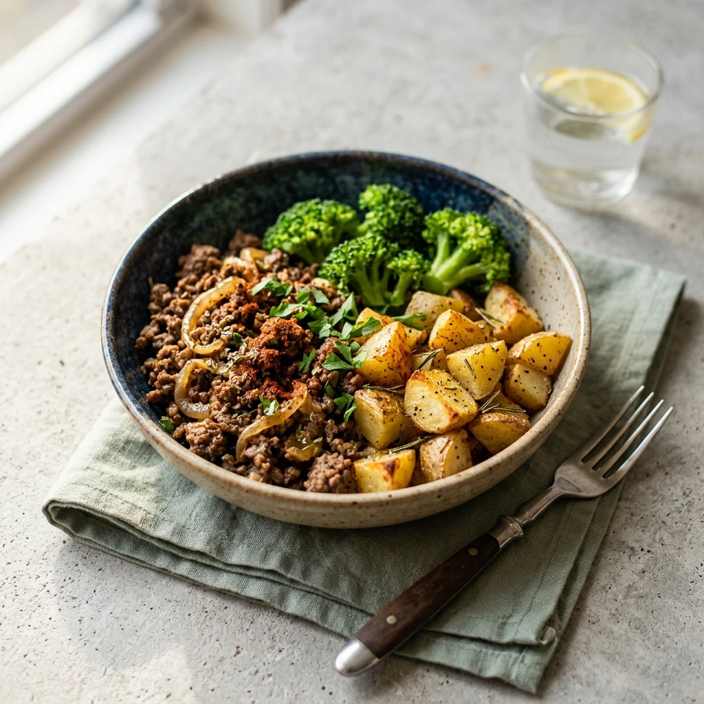 Budget Meal Prep With Ground Beef And Potatoes Under $20